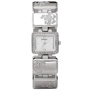 Watch strap Fossil ES2624 Stainless steel Steel 22mm